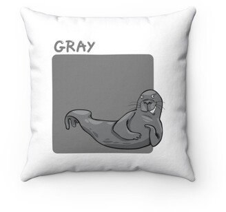 Seal Cartoon Pillow - Throw Custom Cover Gift Idea Room Decor