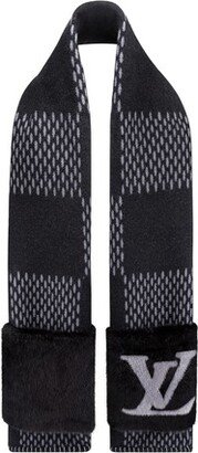 Damier Warm Oversized Scarf