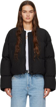 Black W-Oluch Puffer Jacket