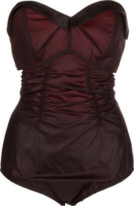 Waxec Cotton Corset Bodysuit