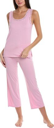 2Pc Feather Essentials Pajama Set