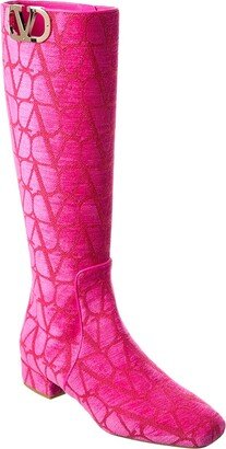 Vlogo 30 Type Toile Iconographe Canvas Knee-High Boot