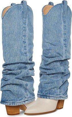 Lassy Boot (Denim Fabric) Women's Boots