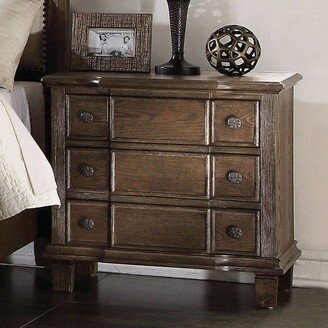 22 Baudouin Nightstand Weathered Oak