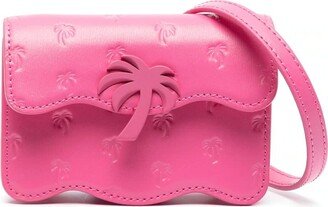 Pink Palm Beach Shoulder Bag