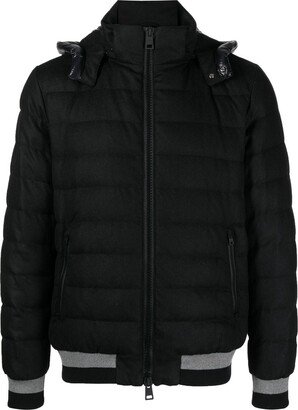 Quilted-Finish Padded Jacket-AA