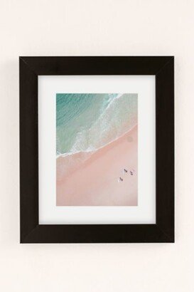 Ingrid Beddoes Surf Yoga Art Print