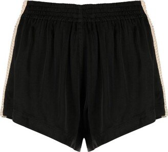 Side-Stripe Track Shorts