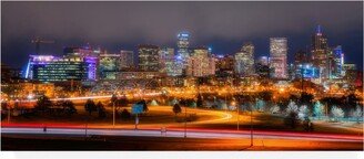 Darren White Photography Denver Fog Canvas Art - 15.5 x 21