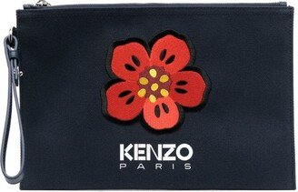 Boke Flower motif clutch