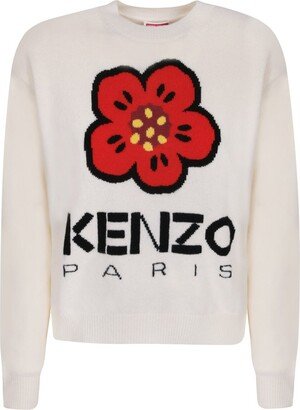 Boke Flower Crewneck Knitted Jumper