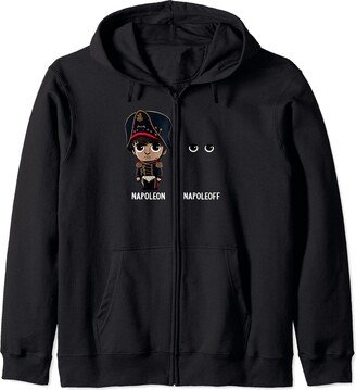 Napoleon Napoleoff Funny Napoleon Bonaparte Napoleon Zip Hoodie