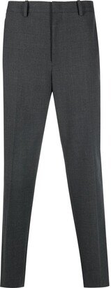 Mid-Rise Tapered-Leg Trousers-AS