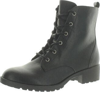 Womens Ankle Pull On Combat & Lace-up Boots