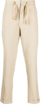 Drawstring Tapered Trousers-AP