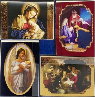 40-Count Christmas Holiday Cards with Envelopes - Religious