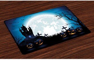 Halloween Place Mats, Set of 4