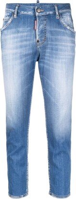 Jennifer low-rise cropped jeans