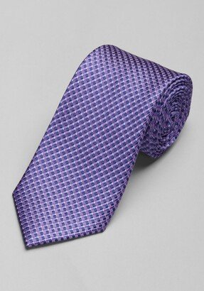 Men's Traveler Collection Micro Diamond Pattern Tie - Long