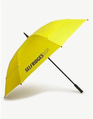 Womens Yellow Selfridges Golf Umbrella