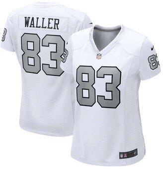 Women's Darren Waller White Las Vegas Raiders Alternate Game Jersey