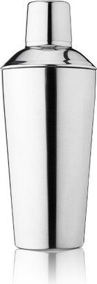 Retro Cocktail Shaker, Stainless Steel 24 oz Cobbler Shaker With Cap And Strainer, Silver