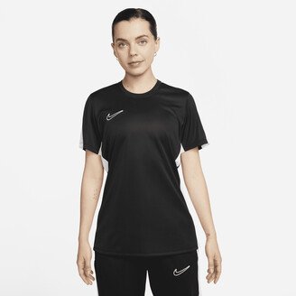 Women's Dri-FIT Academy Short-Sleeve Soccer Top in Black