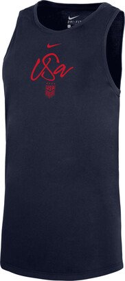 USWNT Women's Dri-FIT Soccer Tank Top in Blue