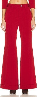 Suit Trouser in Red