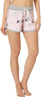 Livin' on the Edge Tattoo Shorts (Pink Mist) Women's Pajama