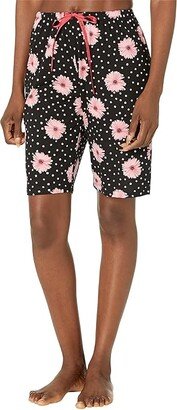 Gerbera Dot PJ Bermuda (Black) Women's Pajama