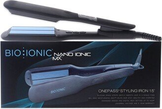 Onepass Nanoionic MX Styling Iron - Black Z-FGTST-OP-1.5LM by for Women - 1.5 Inch Flat Iron