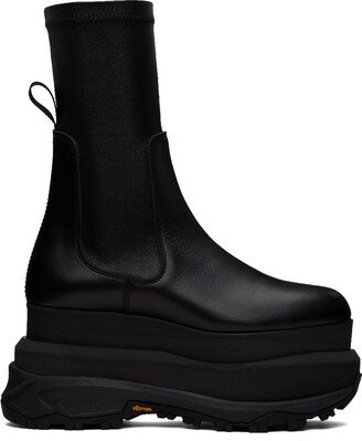 Black Zip Boots