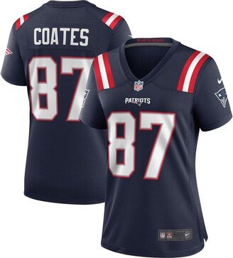 Women's Ben Coates Navy New England Patriots Game Retired Player Jersey