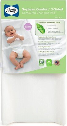 Soybean Comfort 3-Sided Contoured Diaper Changing Pad