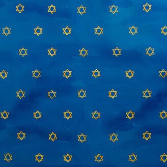 Fringe Studio Wrap Gold Star of David Blue