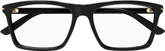Rectangular Frame Glasses-AN