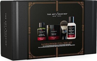 The Sandalwood Collection 4-Piece Perfect Shave Kit