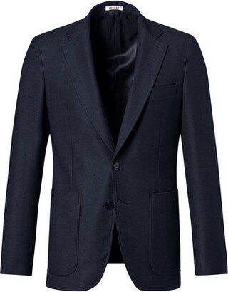 Fursac Wool jacket with herringbone