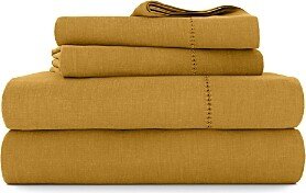 Soft Luxury Linen Blend Sheet Set