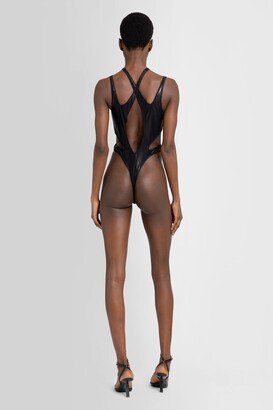 Woman Black Swimwear-AI