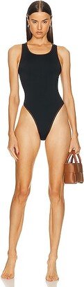 X Tina Kunakey Sarah Swimsuit in Black