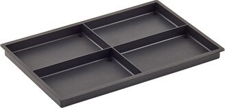 Bisley 4-Compartment Premium Shallow Drawer Insert Black