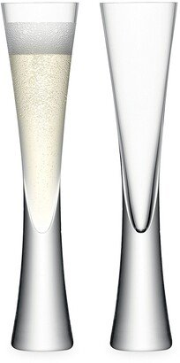 Moya Two-Piece Champagne Flute Set-AA