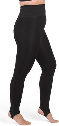 Faux Translucent Fleece Lined Tight Leggings for Women