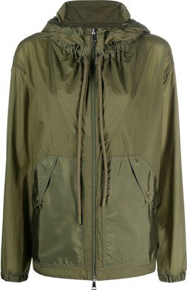 Roselend zip-up hooded parka