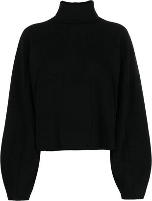 Roll-Neck Merino Jumper-AC