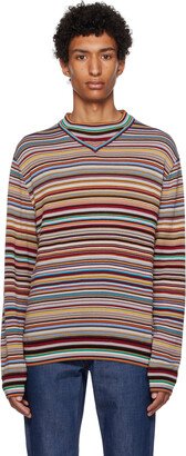 Multicolor Stripe Sweater-AA