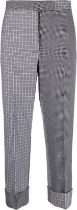 Patchwork Tailored Trousers