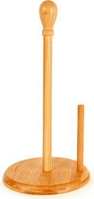 Bamboo Paper Towel Holder, 13.75”